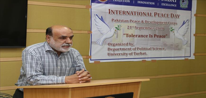 International Peace Day observed in University of Turbat