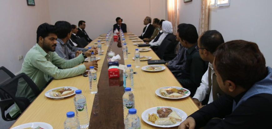 Justice Hashim Khan Kakar visits Main Campus & Law Faculty of UoT