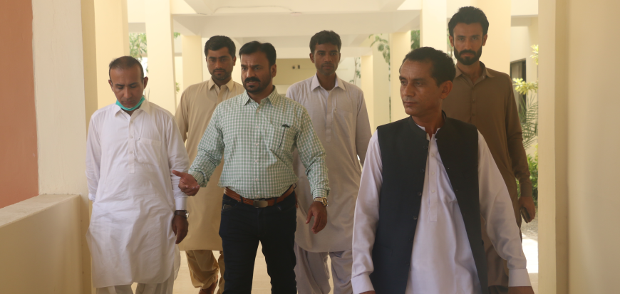 Prof. Dr. Aftab Ahmed Shaikh visits UoT’s Gwadar Campus