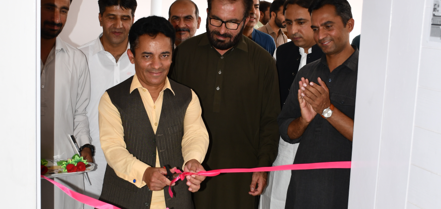 VC inaugurates Botanical Lab in UoT’s Panjgur Campus